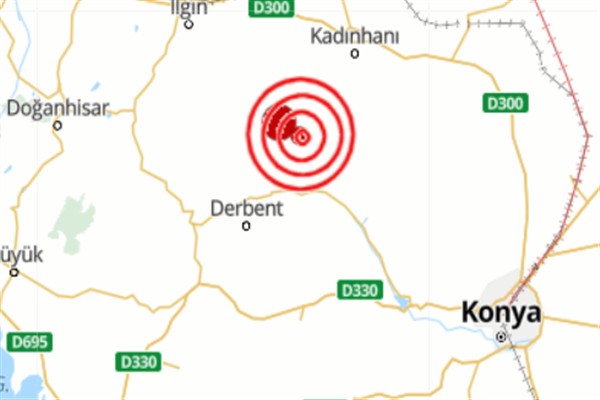 Konya'da deprem